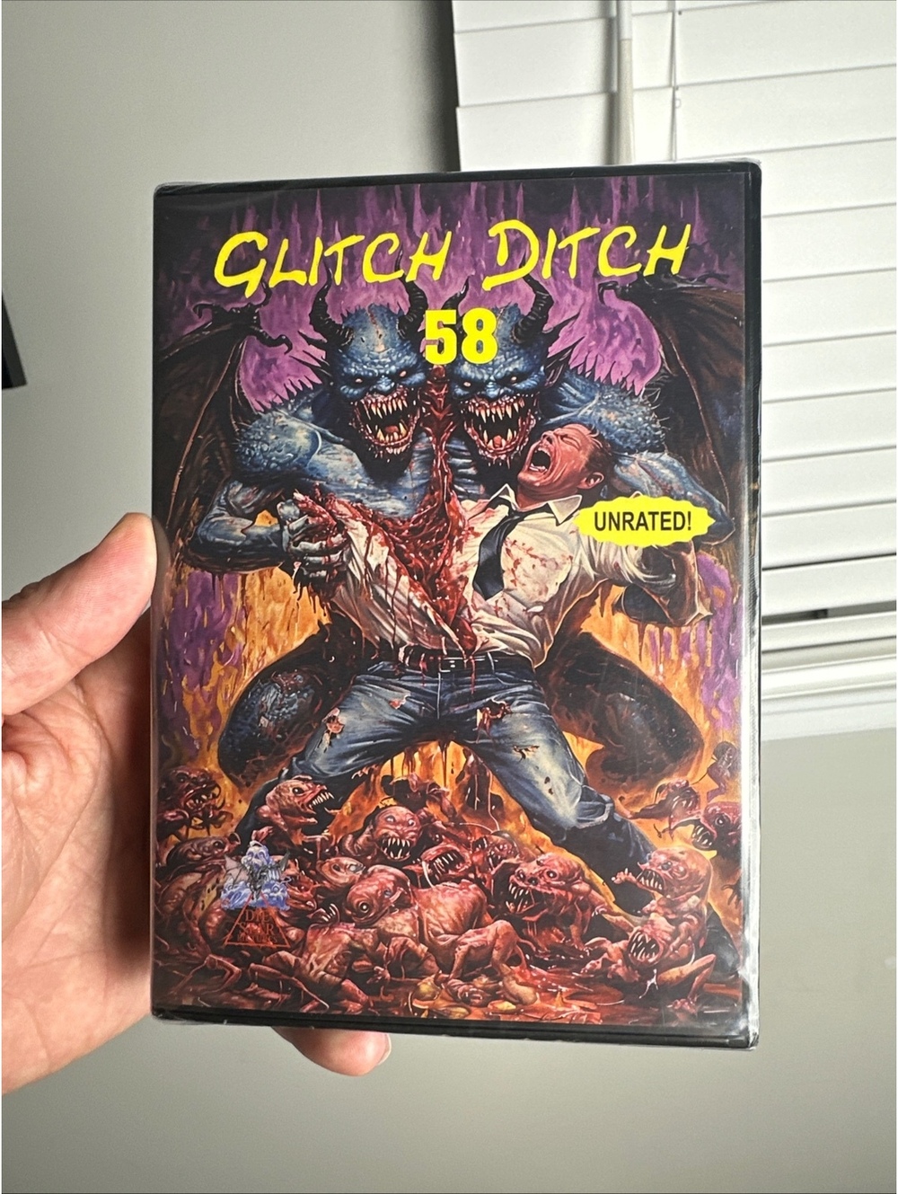 Glitch Ditch 58 DVD Unrated Horror Dire Star NEW Sealed
